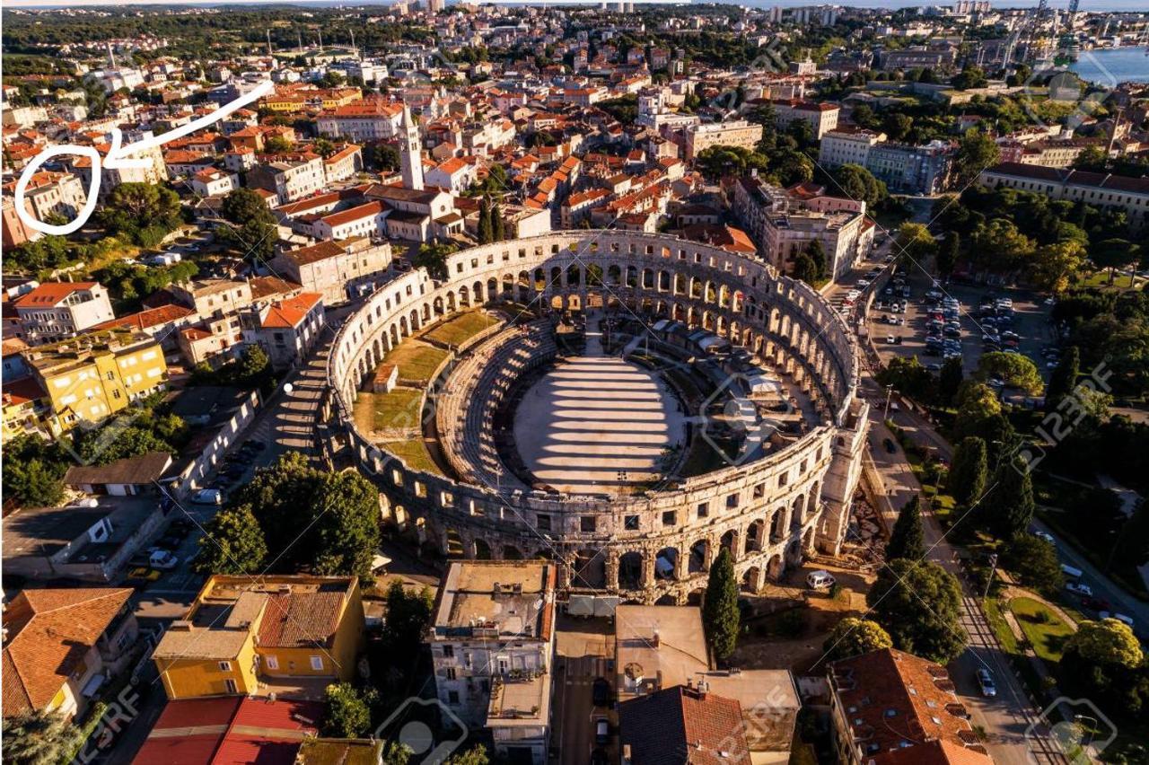 Pula Center Arena Belvedere Apartments And Rooms 외부 사진