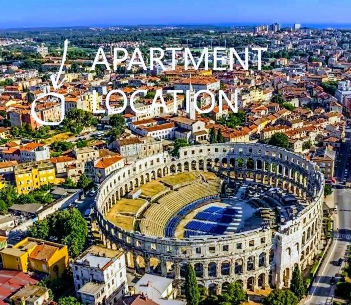 Pula Center Arena Belvedere Apartments And Rooms 외부 사진